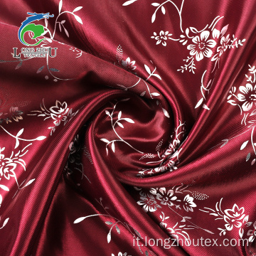 Tessuto Twill Morocco Satin Pirografia